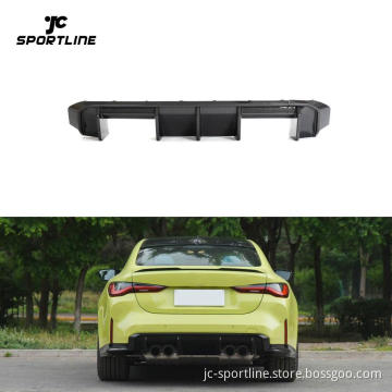 Real Carbon Fiber Rear Bumper Diffuser for BMW G80 G82 G83 M3 M4 2021-2024